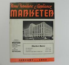 HOME AND FURNITURE AND APPLIANCE MARKETER -JANUARY 1943-*IN VERY GOOD CONDITION* comprar usado  Enviando para Brazil