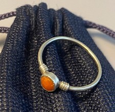 Bague artisanale argent d'occasion  Saint-Ouen