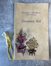 1953 coronation programme for sale 1953 coronation programme for sale LEAMINGTON SPA