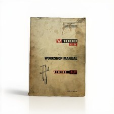 Moto Guzzi V-1000 G5 1000-SP 1975-1984 OEM loja de motocicletas manual de reparo de serviço comprar usado  Enviando para Brazil