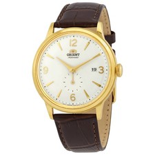 Relógio masculino Orient Bambino automático mostrador branco RA-AP0004S comprar usado  Enviando para Brazil