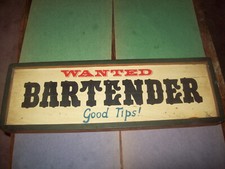 Wanted bartender good for sale  Campbell