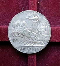 Lira 1912 argento usato  Pescara