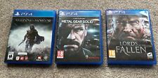 Ps4 games metal for sale  BISHOPTON