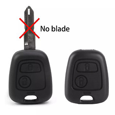 Para Peugeot 107 206 207 306 307 407 Citroen 2 botões controle remoto chaveiro estojo capa, usado comprar usado  Enviando para Brazil