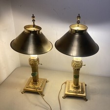 Pair vtg brass for sale  Madison