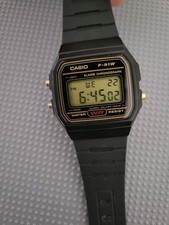 Relógio cronógrafo masculino Casio F-91W alarme! Bateria nova! Pulseira de fábrica! comprar usado Relógio cronógrafo masculino Casio F-91W alarme! Bateria nova! Pulseira de fábrica! comprar usado  Enviando para Brazil