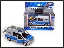 Auto Policja Van z dźwiękiem 14cm w pud.  SW-15-04-WB HIPO na sprzedaż  PL