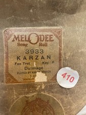 Rolo de piano tocador MelOdee 3933 KARZAN Dulmage, usado comprar usado  Enviando para Brazil