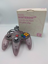 Controle Nintendo 64 genuíno roxo claro N64 Japão caixa limitada comprar usado  Enviando para Brazil