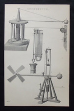 Antique print anemometer for sale  HAYLING ISLAND