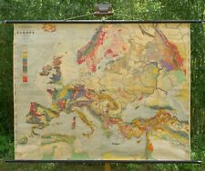 Vintage schulwandkarte geologi gebraucht kaufen  Deutschland