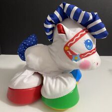 Używany, Vintage 1994 FISHER PRICE Zebra Koń Zabawa Aktywność Szopka Zabawka 6-12 miesięcy na sprzedaż  Wysyłka do Poland