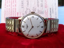 Gents longines 9ct for sale  HUNTINGDON