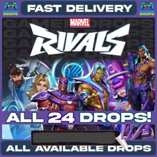 Marvel Rivals TWITCH DROPS - TODOS DISPONÍVEIS - 24 ITENS - SKINS RÁPIDAS - TODAS AS GOTAS comprar usado  Enviando para Brazil