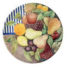 Gien ronde fruits d'occasion  Expédié en Belgium