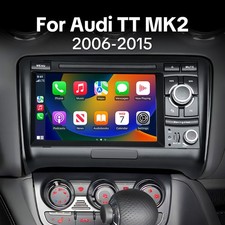 Rádio CarPlay para Audi TT MK2 2006-2015 Android 13 carro estéreo GPS navegação RDS BT5.0 comprar usado  Enviando para Brazil