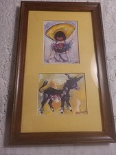 Framed print ted for sale  Barberton