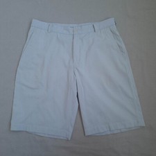 Usado, Shorts masculino Nike golfe tamanho M/32 leve listra de giz poliéster elástico branco comprar usado  Enviando para Brazil