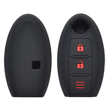 Capa chave silicone para Nissan Qashqai Pulsar março 370Z Juke controle remoto fob comprar usado  Enviando para Brazil