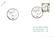 Cartolina anniversario fondazi usato Cartolina anniversario fondazi usato  Italia