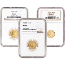 Gold 2.50 indian for sale  Dallas