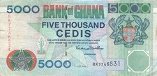 Ghana 5000 cedis gebraucht kaufen Ghana 5000 cedis gebraucht kaufen  Deutschland