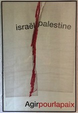 Affiche originale israel d'occasion  Toulouse-