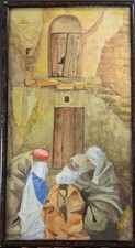 Quadro orientalista africa usato  Torre Canavese