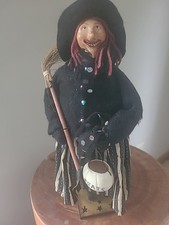 Folk art witch for sale  New Berlin