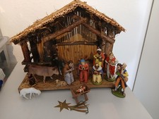 Weihnachtskrippe figuren vinta gebraucht kaufen  Weißbach