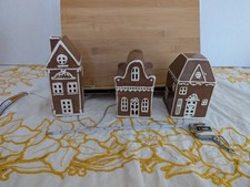 Lighted ceramic gingerbread for sale  Interlachen