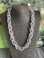 Silver tone chunky for sale  RETFORD