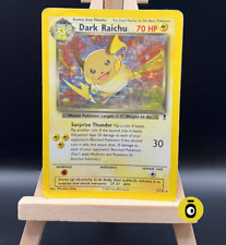 Pokemon dark raichu usato  Montelupo Fiorentino