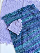 Handmade afghan knitted for sale  Brentwood