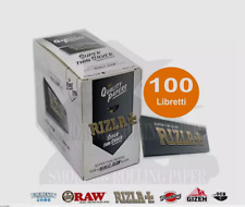 Cartine Rizla Argento Corte Silver Regular – 100 Libretti Originali Grigie comprar usado  Enviando para Brazil