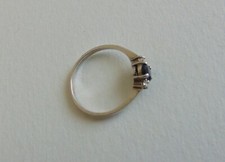 Bague pierre bleu d'occasion  Saint-Lô