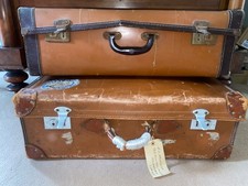Pair vintage suitcases for sale  TELFORD