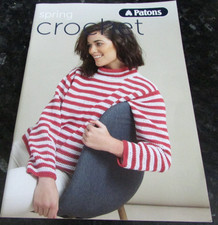 Patons spring crochet for sale  NORWICH