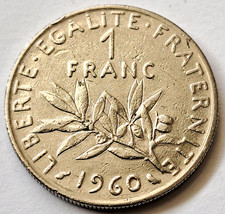 Franc 1960 nickel gebraucht kaufen  Mosbach