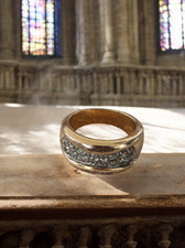 Bague vintage plaquée d'occasion  Marseille XII