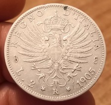 Moneta lire 1905 usato  Olbia