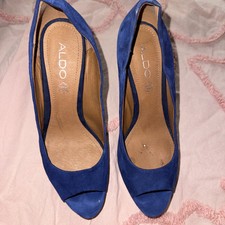 Aldo blue suede for sale  Haledon