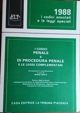 Codici penale procedura usato  Cagliari