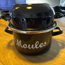 Enamel mussels moules for sale  CARMARTHEN