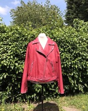 jacket leather plt faux for sale  DUDLEY