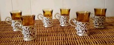 Vintage set amber for sale  Breckenridge