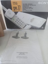 Sony spp cordless for sale  Elizabeth