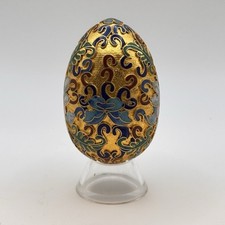 Vintage cloisonné egg for sale  Apopka