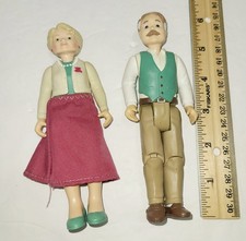 Fisher Price Loving Family Dziadkowie Figurki dziadka i babci, używany na sprzedaż  Wysyłka do Poland